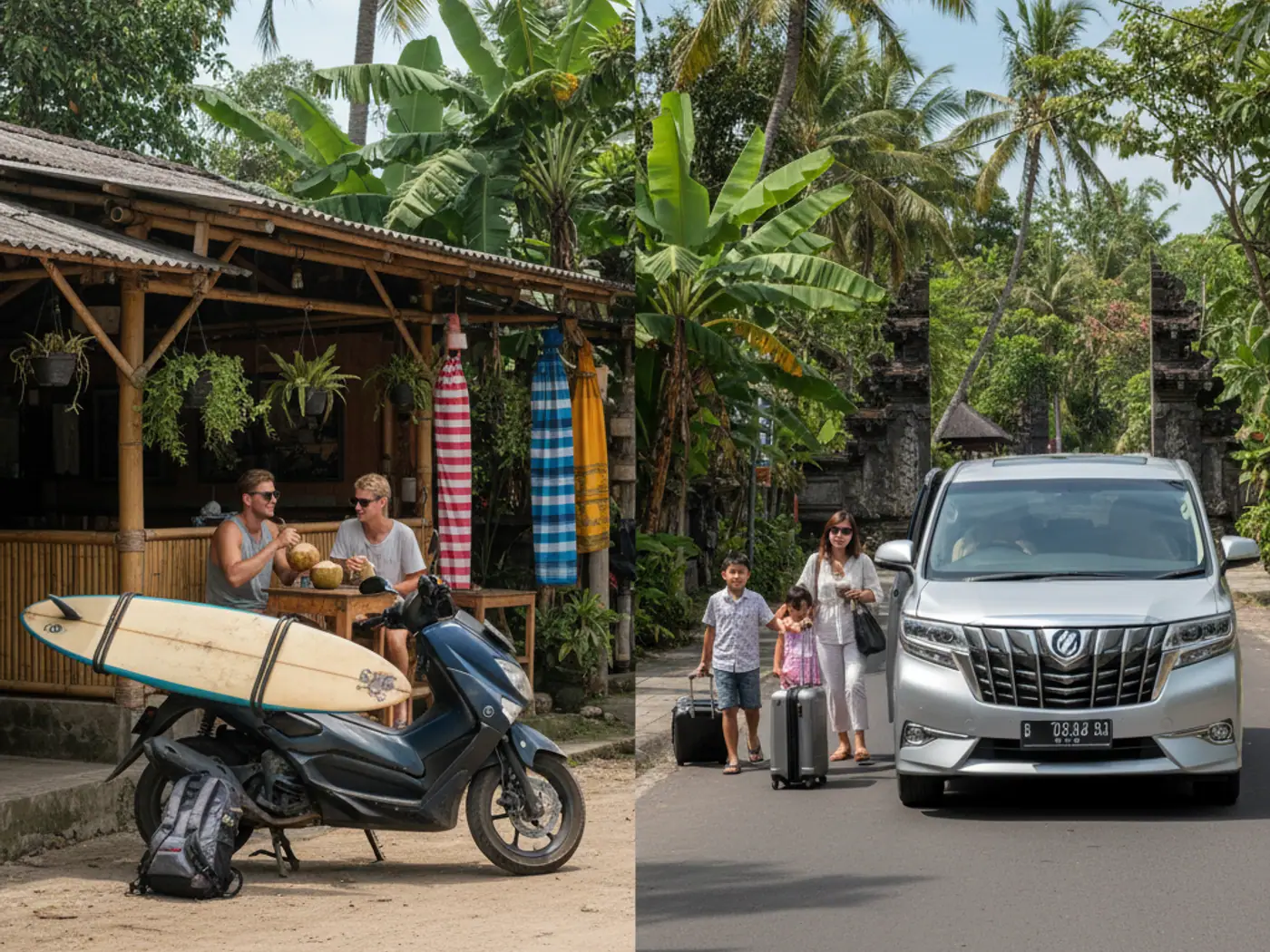Scooter vs Private Driver in Bali: Which is Right for You?